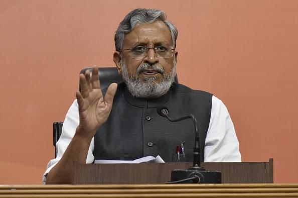 BJP leader Sushil Kumar Modi (Vipin Kumar/Hindustan Times via Getty Images)